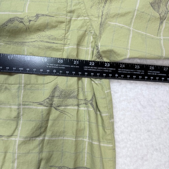 Columbia shirt mens 2XL River Lodge Fishing Shirt Sailfish Print‎ Button Up - Picture 6 of 9